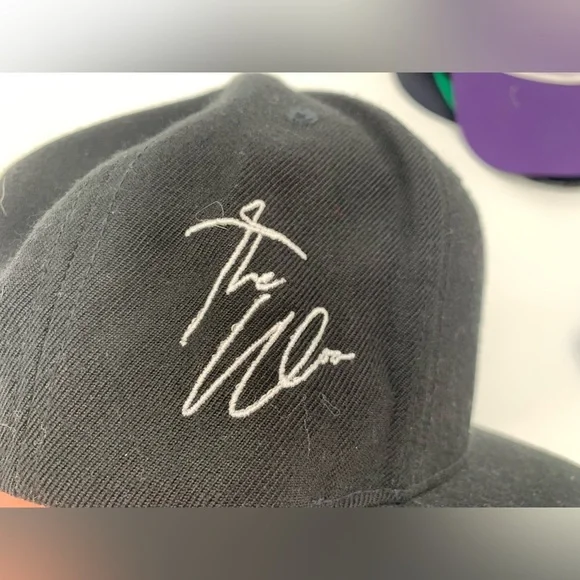 SportsTer Worcester Woo Socks Black Red Baseball Cap - Picture 4 of 5